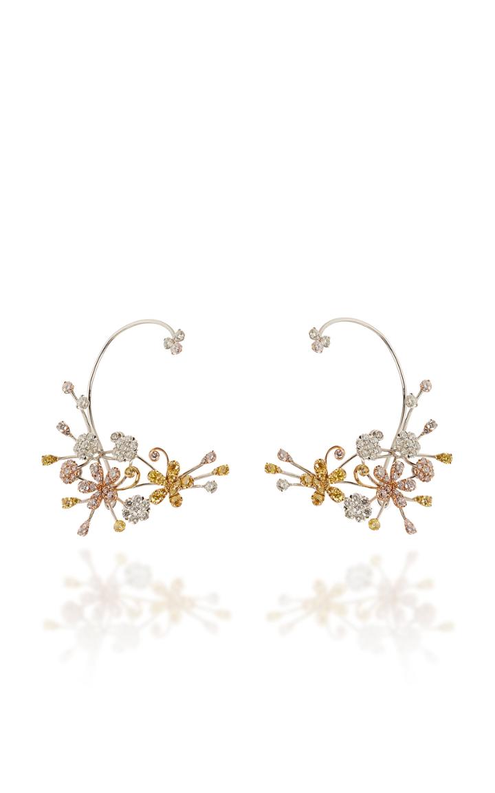 David Morris Cherry Blossom Earrings