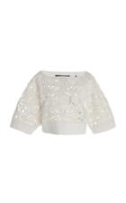 Isabel Marant Denver Cropped Cotton Top