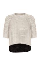 Genny Color Block Knit Sweater