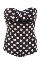 Verde Limon Fiji Cutout One Piece Swimsuit