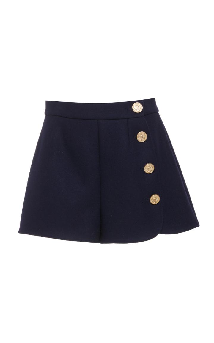 Red Valentino Button Skort