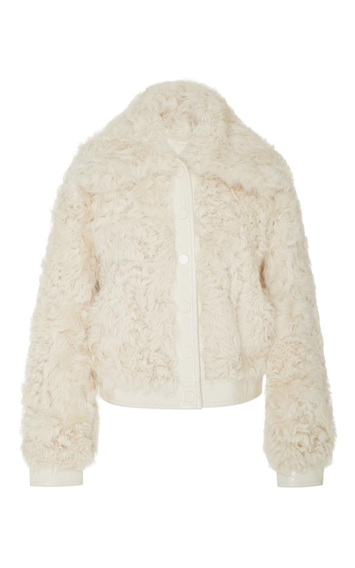 Tory Burch Camilla Kalgan Fur Jacket