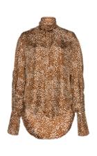 Petar Petrov Carmen Printed Silk Blouse