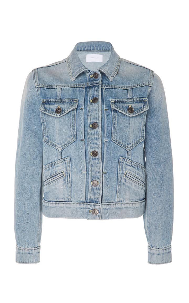 Current/elliott Boulder Light Wash Denim Jacket