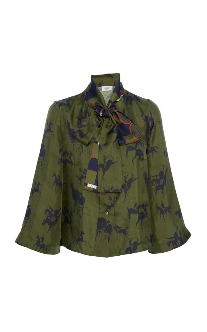 La Prestic Ouiston Naviglio Printed Blouse