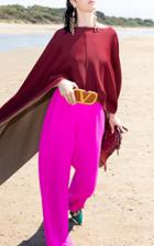 Moda Operandi Valentino Draped Oversized Poncho