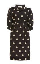 Wales Bonner Vilma Polka-dot Print Cady Dress