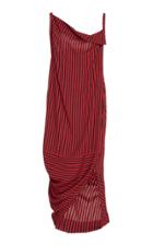 Tre By Natalie Ratabesi Meggan Striped Cotton-poplin Dress