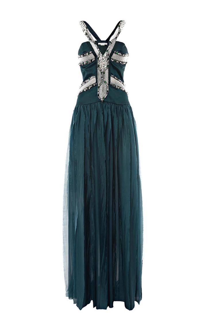 Genny Halter Neckline Gown