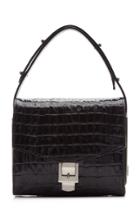Moda Operandi Marc Jacobs Memo Croc-effect Leather Top Handle Bag