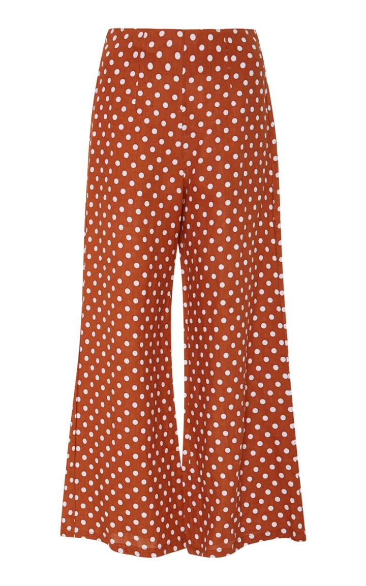 Faithfull Polka Dot Tomas Cropped Pant