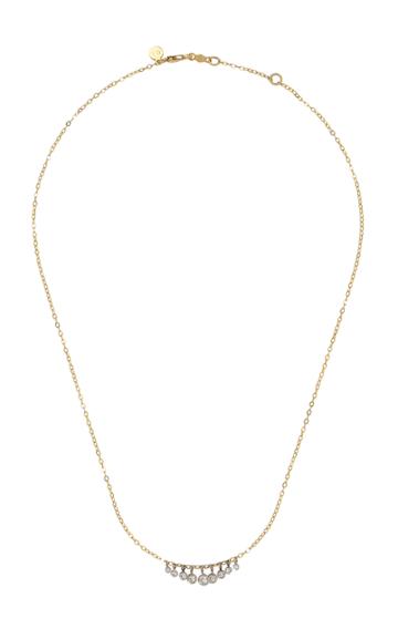 Ila Leo 14k Gold Diamond Necklace