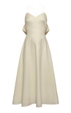 Moda Operandi Anna October Daria Open-back Cotton-blend Dress