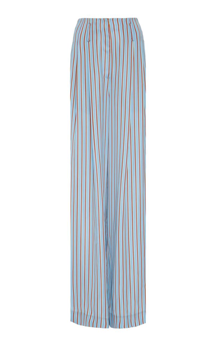 Diane Von Furstenberg High Waisted Striped Pant