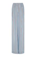 Diane Von Furstenberg High Waisted Striped Pant