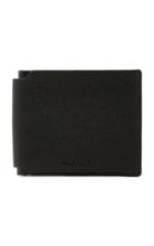 Lanvin Bi-fold Pebbled Leather Wallet