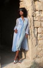 Moda Operandi Luisa Beccaria Multi-tonal Silk-chiffon Dress
