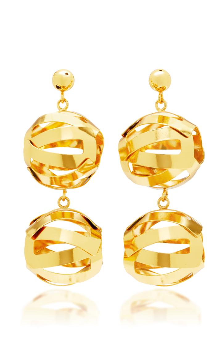 Paula Mendoza Unilla Double Earrings