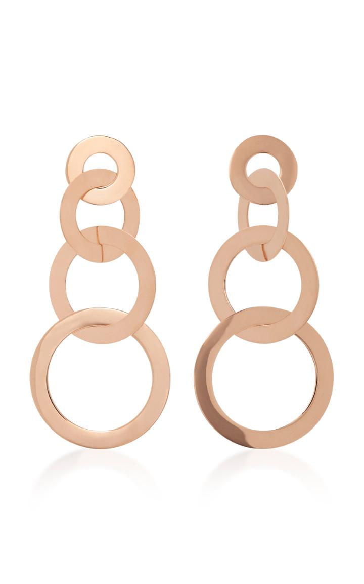 Mattioli Hula Hoops 18k Rose Gold Earrings