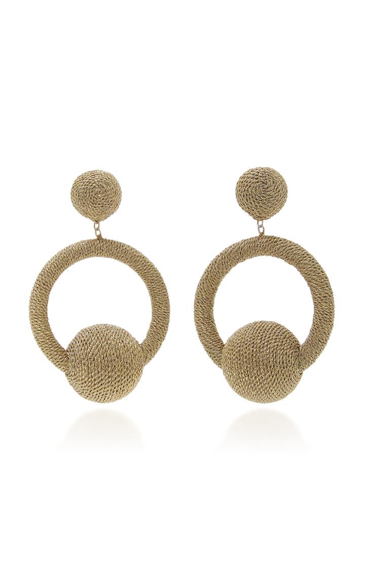 Rebecca De Ravenel La La Hoop Earrings