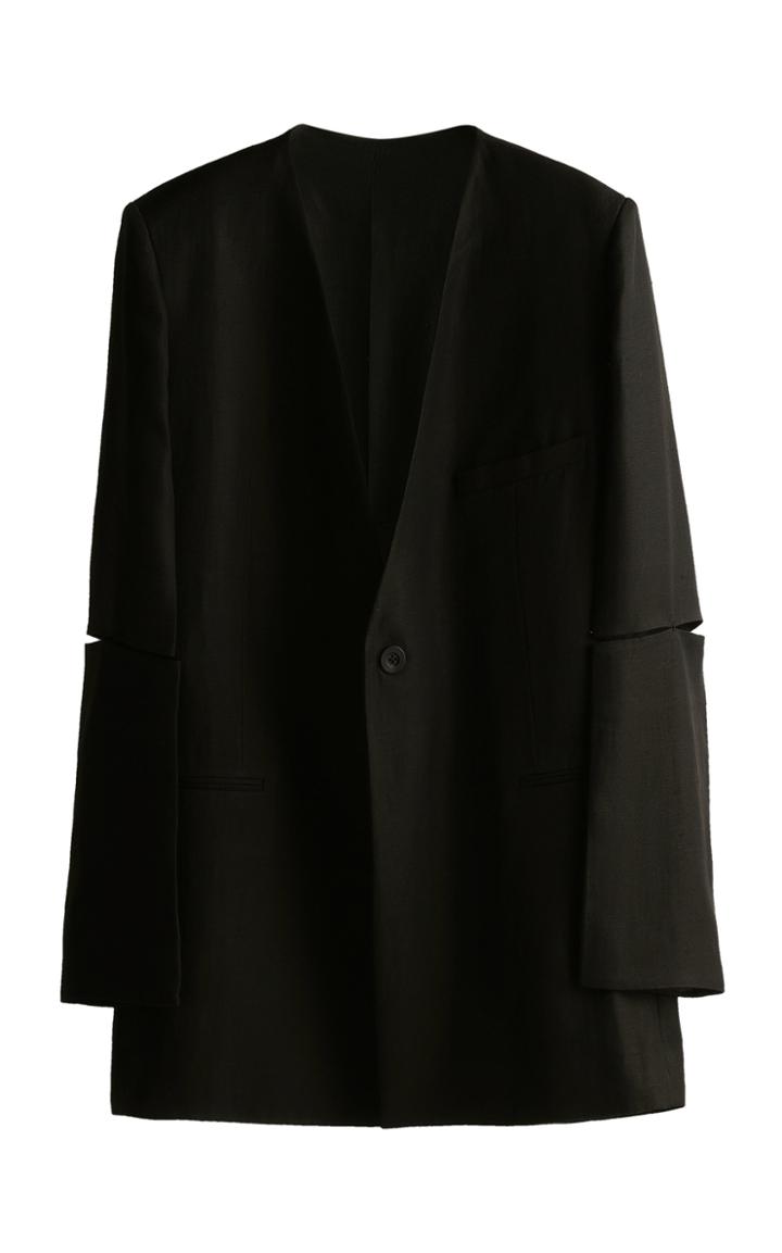 Moda Operandi Gia Studios Cutout Single-breasted Blazer