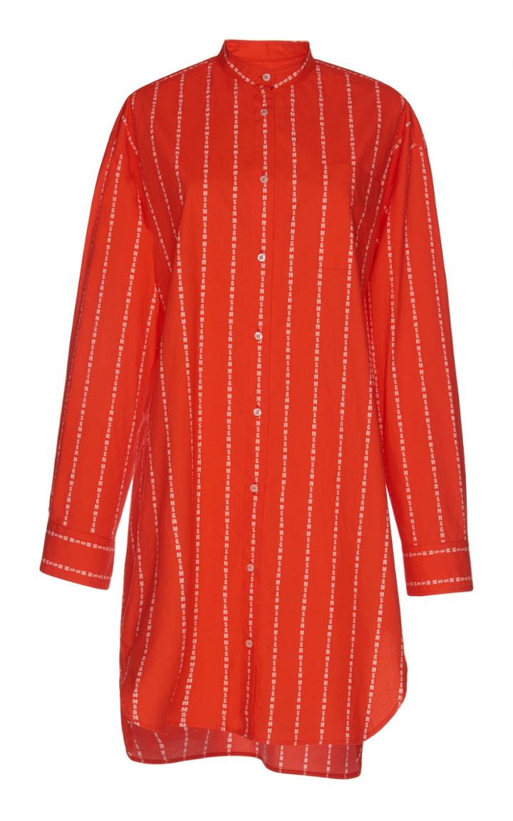 Msgm Mini Striped Tunic