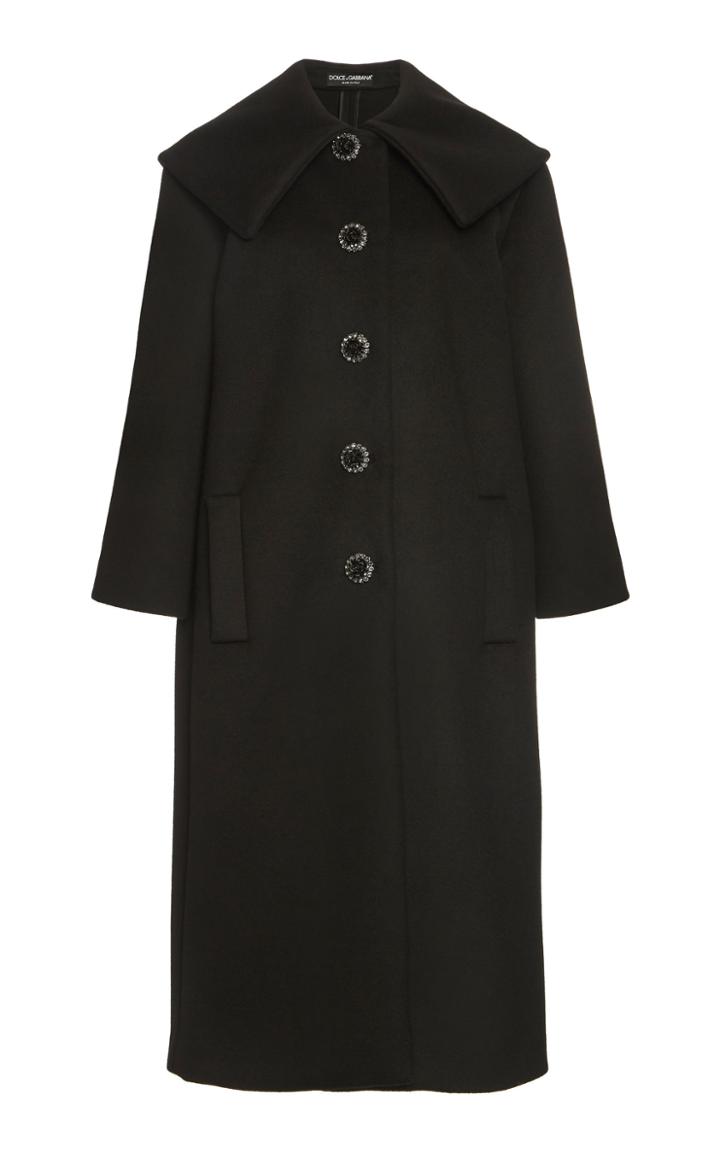 Dolce & Gabbana Statement Button Coat