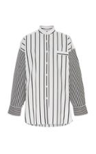 Ermanno Scervino Striped Cotton-poplin Shirt