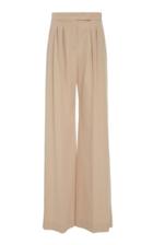 Max Mara Riviera Linen-silk Wide-leg Pants