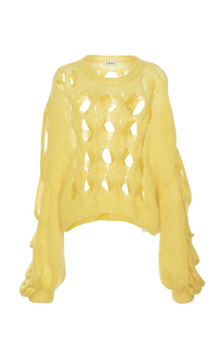Loewe Open-knit Mohair Sweater Size: S