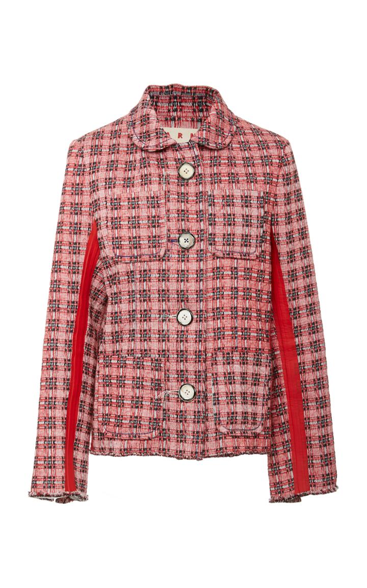 Marni Light Micro Tweed Jacket