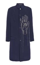 Yohji Yamamoto Hand Eye Embroidery Coat