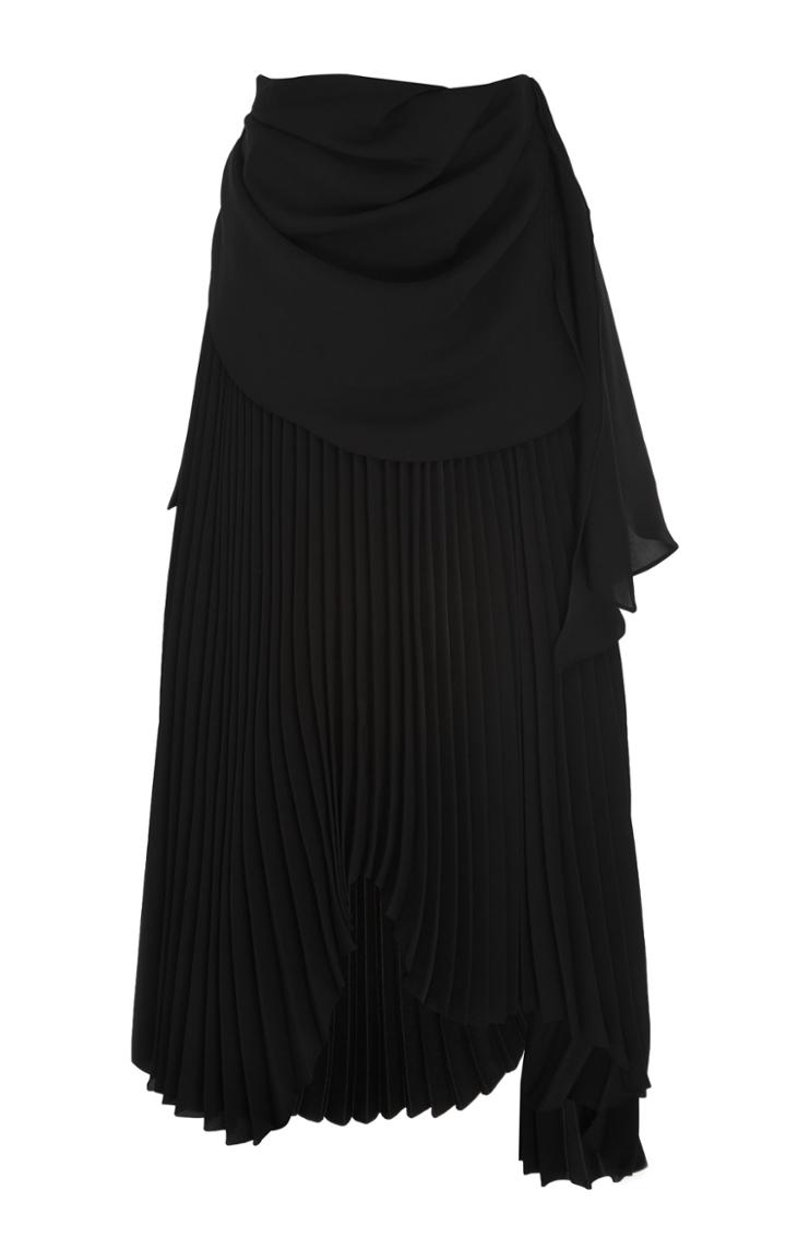 A.w.a.k.e. Mode Pleated Maxi Skirt