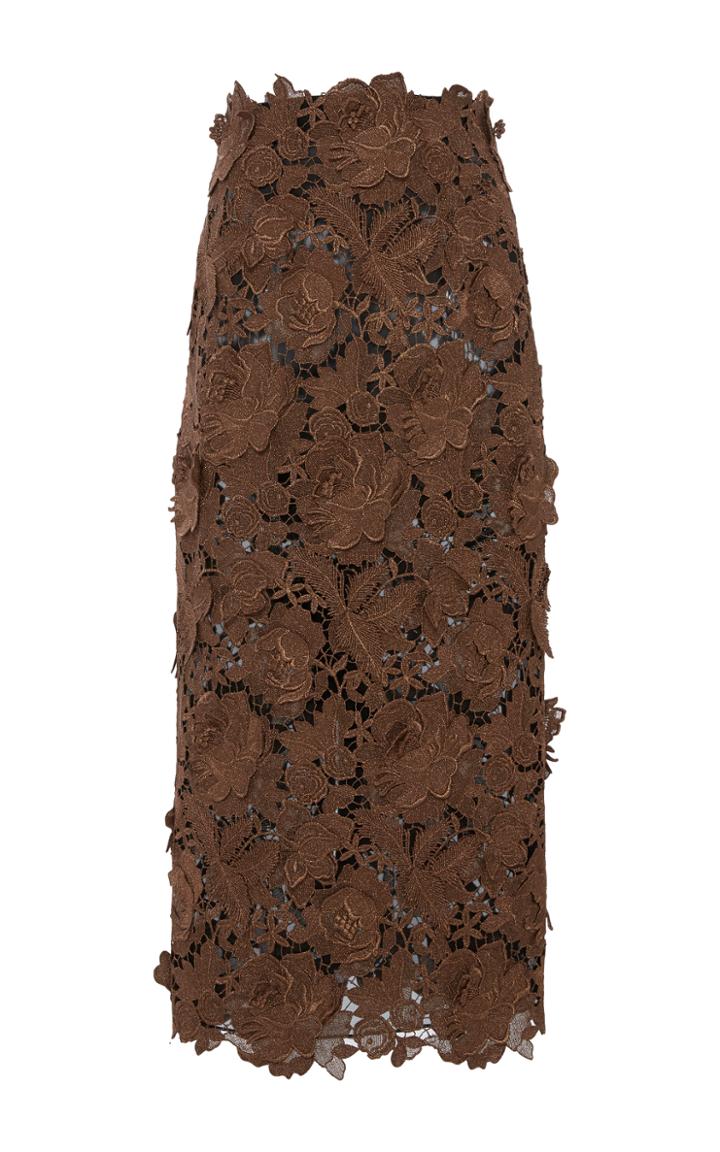 J. Mendel High Waisted Pencil Skirt