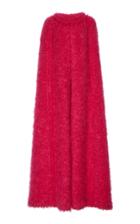Dolce & Gabbana Feather-effect Tie Neck Cape