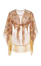 Anna Sui Nightingale Cotton And Lurex Cover-up