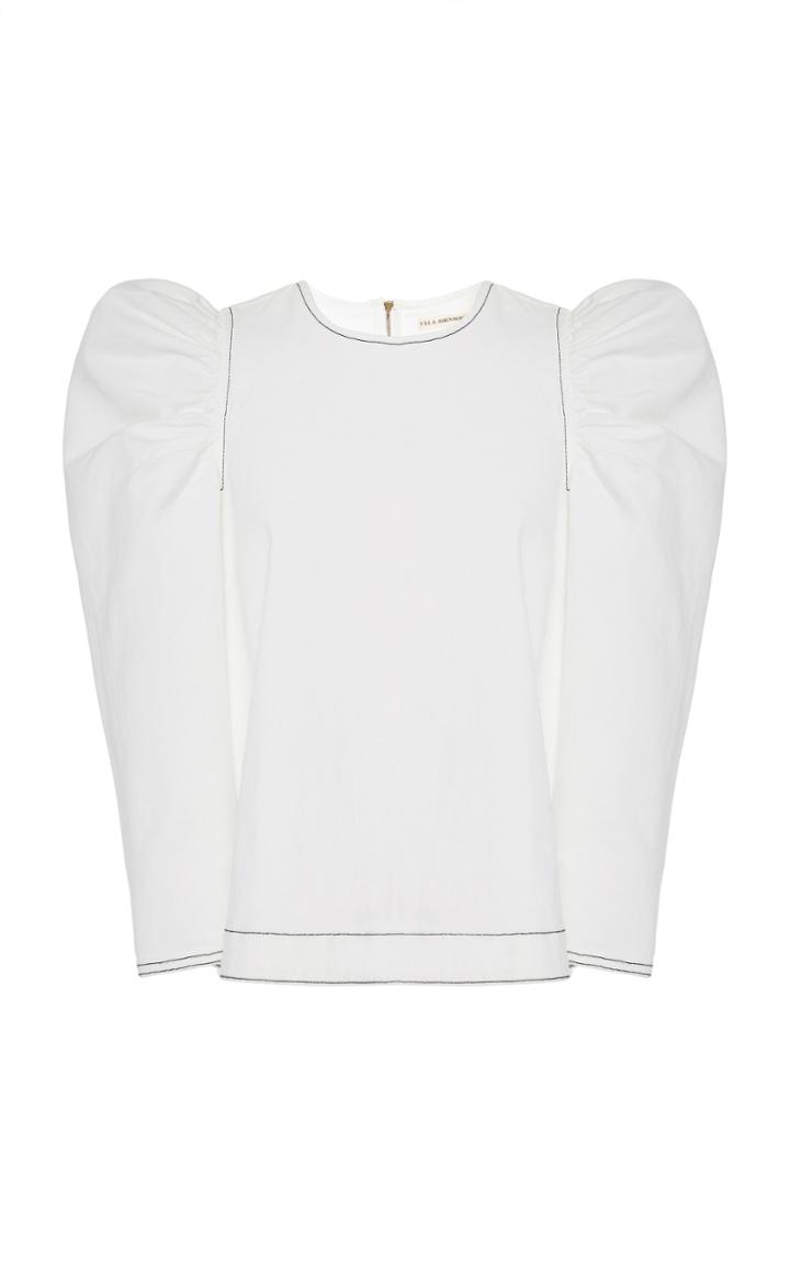 Ulla Johnson Finn Puff Sleeve Blouse