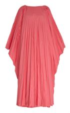 Roksanda Oleria Pleated Chiffon Maxi Dress