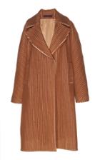 Martin Grant Wool-blend Corduroy Cocoon Coat