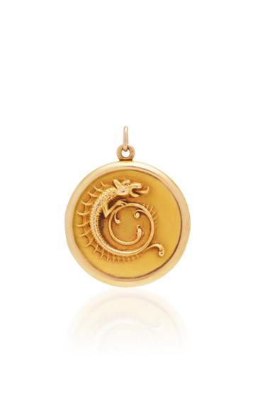 Vela Antique 14k Gold Locket