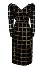 Markarian Nefertari Crochet Wrap Dress