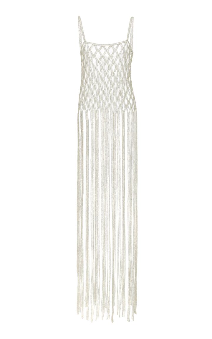 Rosetta Getty Metallic Camisole W/ Underpinning