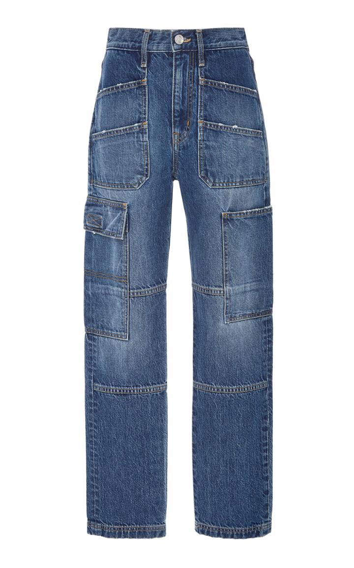 Slvrlake Savior High-rise Straight-leg Cargo Jeans