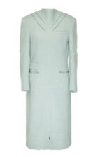 Situationist High Collar Wool-blend Dress