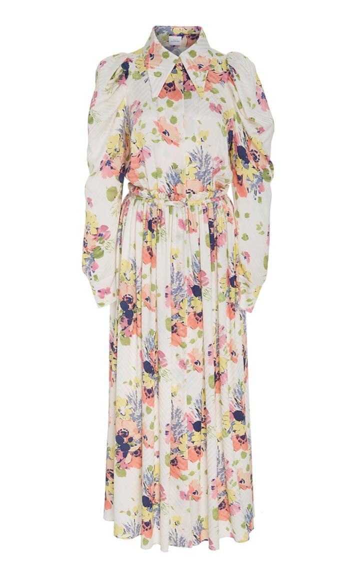 Jill Stuart Noot Button Down Print Dress