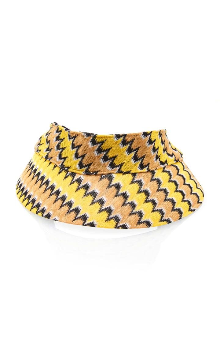 Missoni Mare Crochet-knit Visor