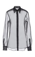 Moda Operandi Dolce & Gabbana Sheer Button-up Top Size: 36