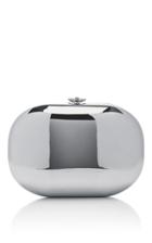 Jeffrey Levinson Mirrored Chrome Clutch
