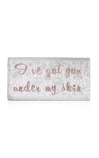 Preciously Paris I've Got You Under My Skin Jacquard Silk Clutch