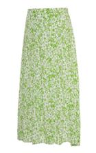 Faithfull The Brand Cuesta Floral-print Crepe Midi Skirt Size: Xs